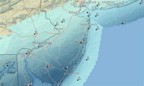 winter storm warning in effect for ocean county snow totals raised lavallette seaside shorebeat