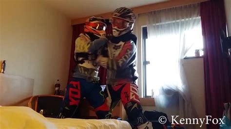 Ficht In Motocross Gear Over Who Is Going To Be The Bottom Redtube