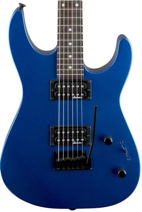 Jackson Js11 Dinky In Metallic Blue With Amaranth Fretboard Andertons