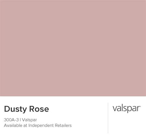 Dusty Rose From Valspar Dusty P Dusty Pink Bedroom Rose