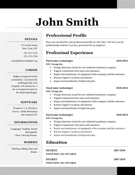Copying reports and minutes from shorthand notes; Cool Open Office Template Resume Idea cv template open office resume template free one page Open ...