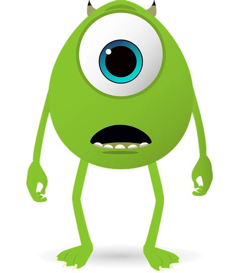 Download Mike Wazowski Monster Monsters Inc Royalty Free Vector