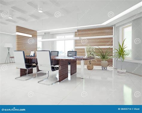 Modern Office Interior Stock Images Image 38455714
