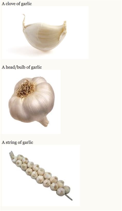 3 Cloves Of Garlic To Tablespoons