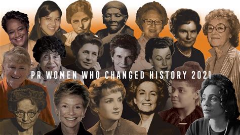 Pr Women Who Changed History 2021 Youtube