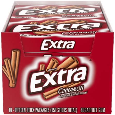 Extra Cinnamon Sugarfree Gum Ct Kroger
