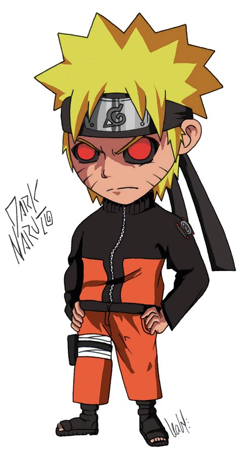 Dark Naruto Chibi By Narutoxsakuralove On Deviantart