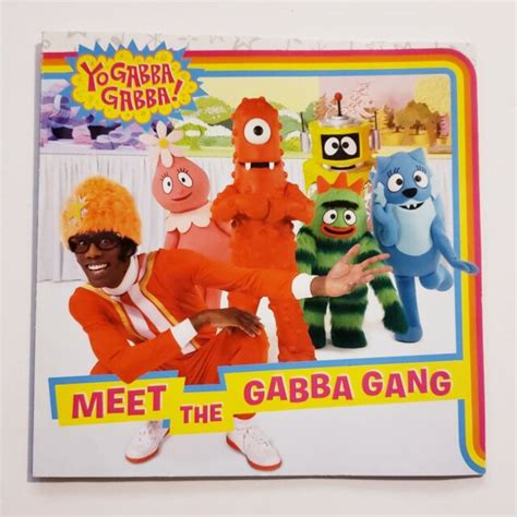 yo gabba gabba meet the gabba gang 2009 paperback irene kilpatrick htf for sale online