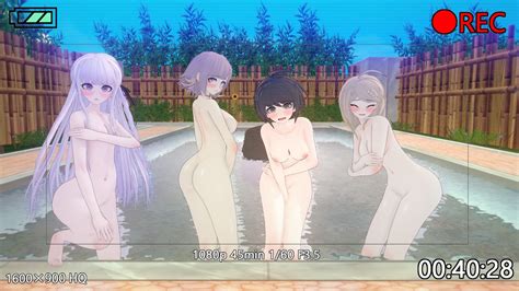 Rule 34 3d 4girls Akamatsu Kaede Ass Blush Breasts Covering Danganronpa Danganronpa Trigger