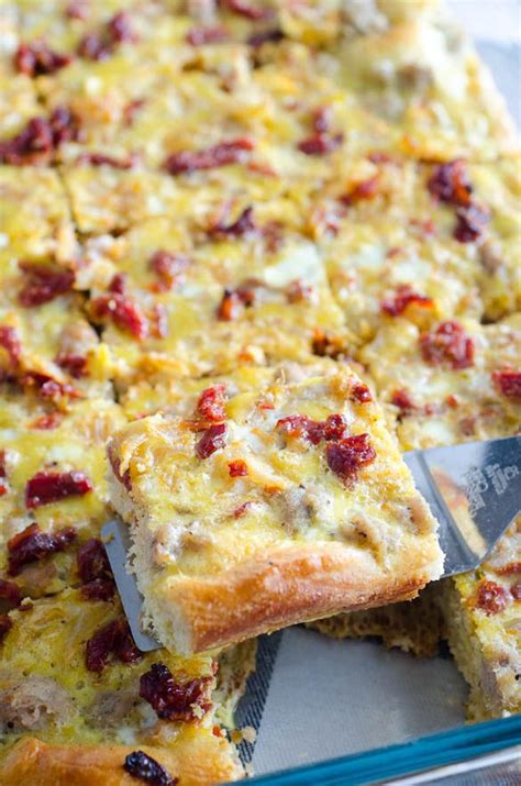 This Easy Sausage Breakfast Casserole Is Perfect To Prepare Ahead For A