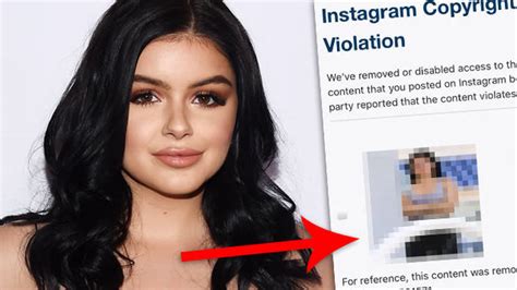 Ariel Winter Slams Instagram After They Took Down This Photo Popbuzz