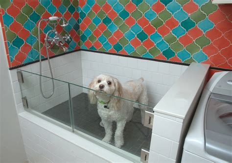 29 Sweet Dog Shower Ideas And Pet Washing Stations Luxury Home