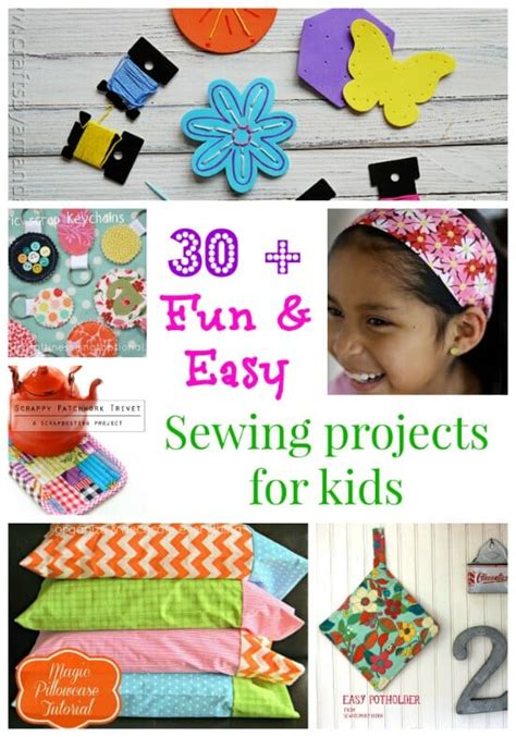 Fun And Easy Sewing Projects For Kids So Sew Easy