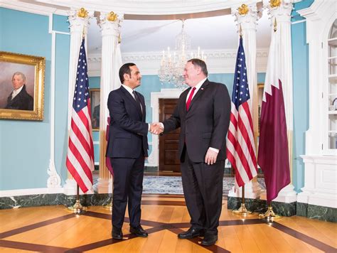 Deputy Prime Minister And Minister Of Foreign Affairs Meets U S Secretary Of State