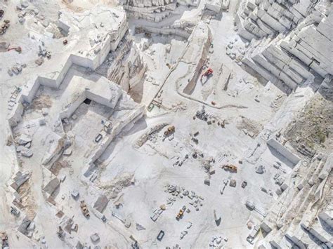 Aerial Views Of The Carrara Marble Mines By Bernhard Lang Aerial