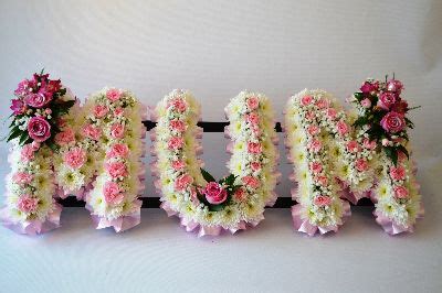 How to order funeral flowers. mum tribute with carnations - Funeral Flowers North Hykeham