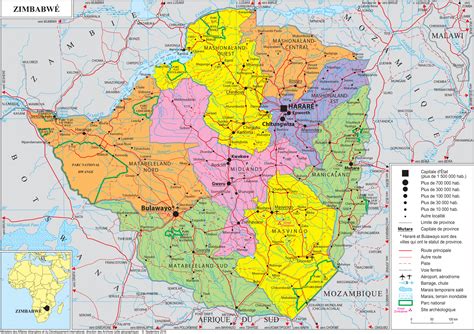 Map of south africa ricenbeans co. Geopolitical map of Zimbabwe, Zimbabwe maps | Worldmaps.info