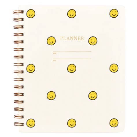 Smiley Face Planner Midori Retail