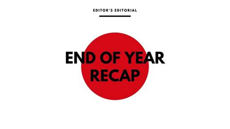 End Of Year Recap Editors Editorial The Spartan Oracle