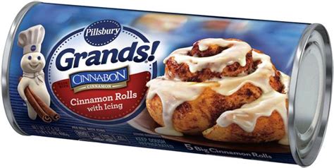 Pillsbury Grands Cinnamon Rolls With Icing 5ct Hy Vee