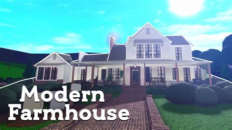 Modern Farmhouse Bloxburg Tour By Lookio Kas YouTube