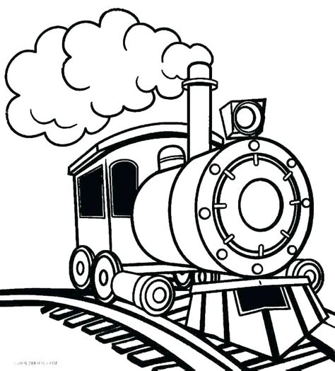 Train Outline Drawing Free Download On Clipartmag