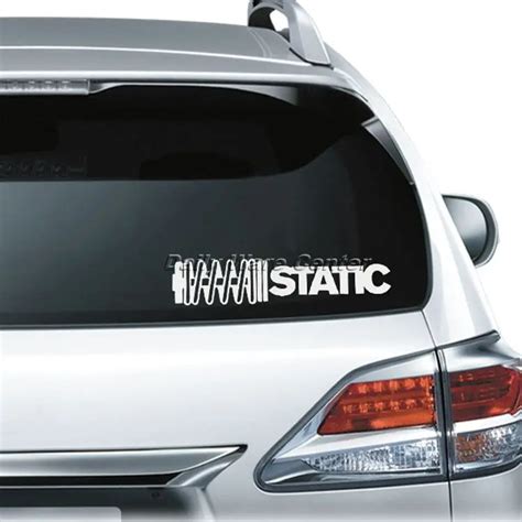 1pc New Car Sticker Static Car Styling Vinyl Reflective Decal Car
