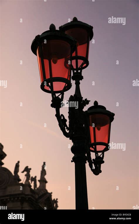 Lantern In Venice Italy Stock Photo Alamy
