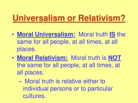 🏷️ Define Ethical Universalism 1 Define Ethical Universalism And Its