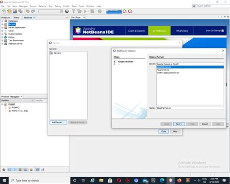 Java How To Install Glassfish Server On Netbeans Stack Overflow