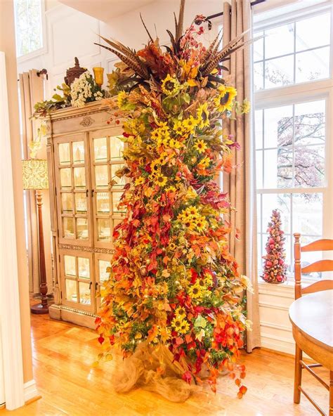 I Love Bringing The Beauty Of Fall Colors Indoors 🍁 My Fall Tree Is A