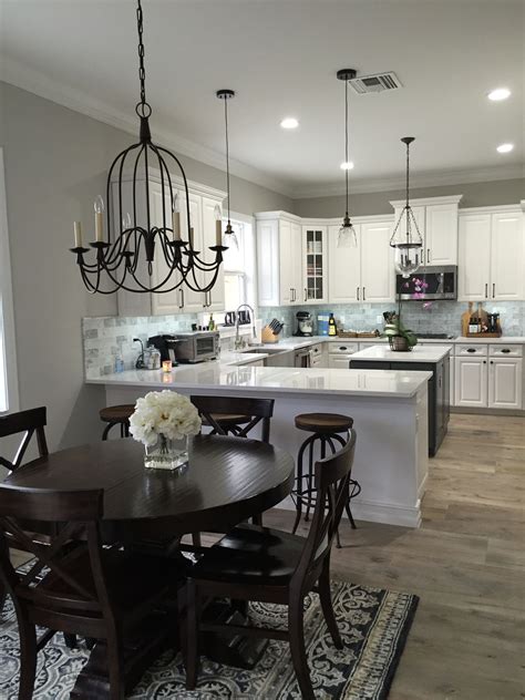Pin By Nailsbyarelisp On My Home Kitchen Dining Room Combo Layout
