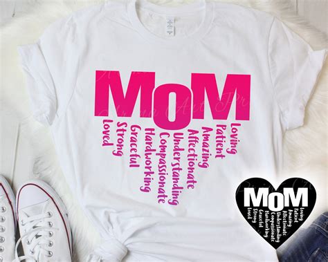 Mom Svg Mothers Day T Shirt Design Happy Mothers Day Etsy