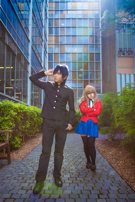 Toradora Ryuji Takasu Taiga Aisaka Cosplay By Kaelcosplay On