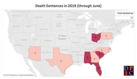 Dpic Mid Year Review At Midpoint Of 2019 Death Penalty Use Remains