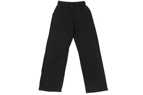 Tracksuit Pants Plain Micro Black Gem Schoolwear