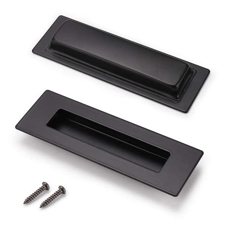 Buy Probrico 2 Packprobrico Black Rectangular Recessed Flush Handles