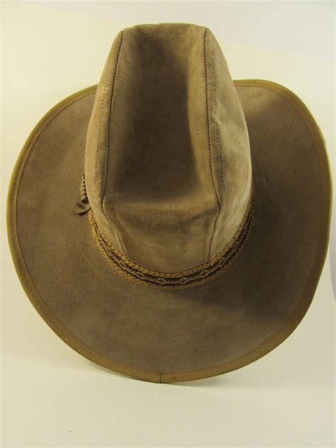 Vintage Stetson Cowboy Hat Size 7 14 With Last Drop Logo Etsy