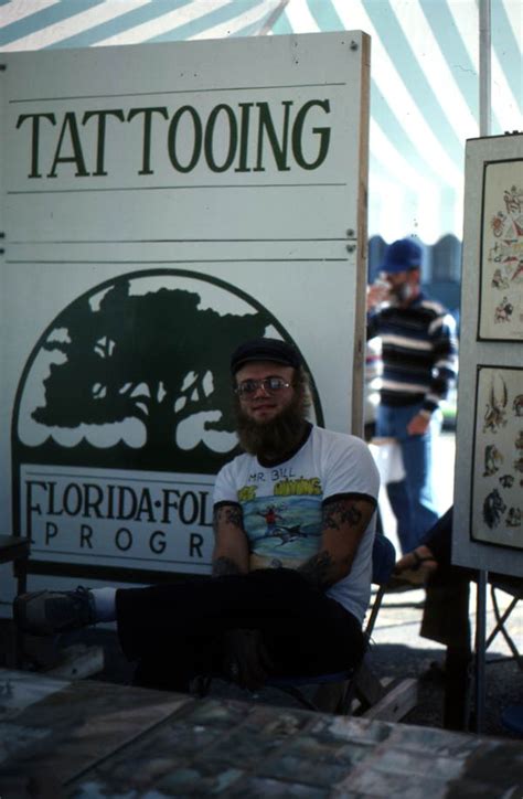 Coming from california to pensacola was a huge culture shock. Florida Memory • Tattoo artist Jon Fort at his tattoo ...