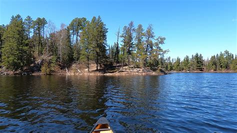 Paddling Lake One From Campsite 1675 To Campsite 1673 In The Bwca