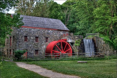 Grist Mill Grist Mill Windmill Water Water Mill