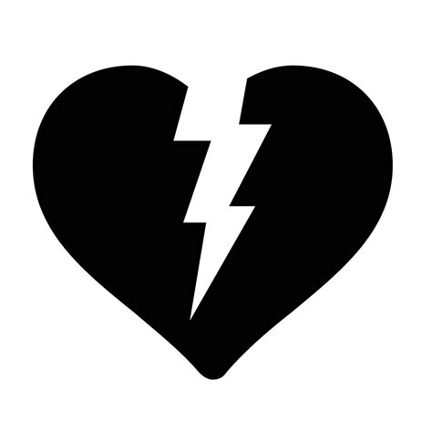 Broken Heart Symbol Computer Icons Heart Emoji Png Download 1600