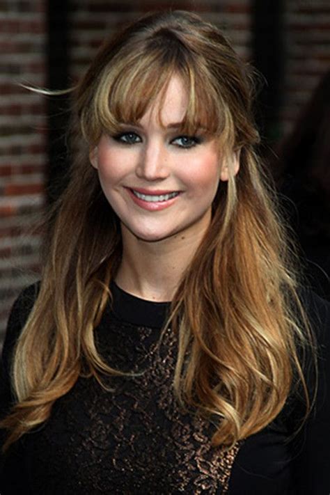 Jennifer Lawrence Half Up Hair Celebritys Changeable Hair Flickr