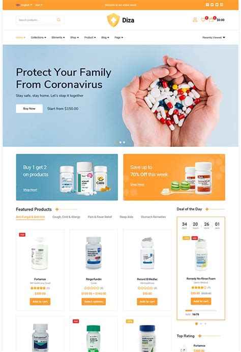 40 Best Medicine Pharmacy Wordpress Themes 2023 Freshdesignweb
