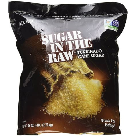 Sugar In The Raw Turbinado Sugar 6 Lb