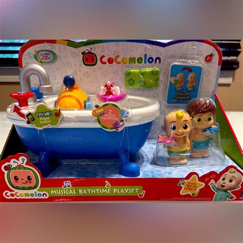 Toys Cocomelon Musical Bathtime Playset Poshmark