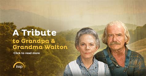 A Tribute To Grandma And Grandpa Walton Insp Tv Tv Shows