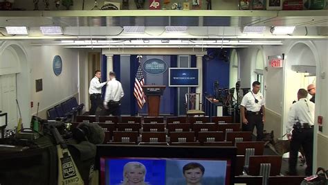 White House Briefing Room Evacuated Nz