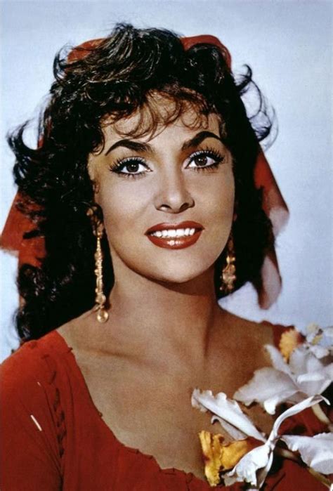 Vintage Everyday Gina Lollobrigida Classic Beauty Of The S And