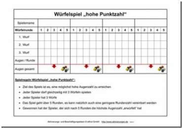 If you want to use your own dice and track score electronically then use this online score sheet for yatzy dice game. Gesellige Würfelspiele Senioren spielen mit Würfeln und ...